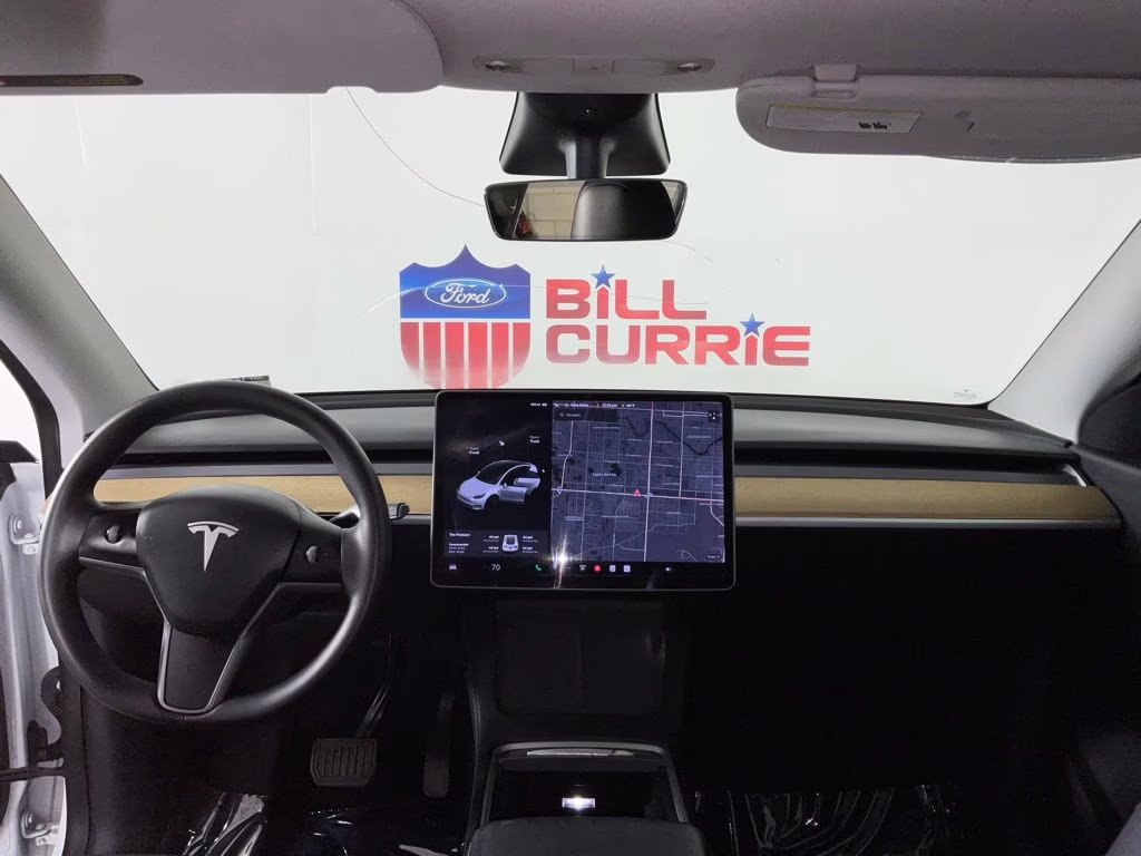 2021 Pearl White Multi-Coat Tesla Model Y Long Range AWD SUV