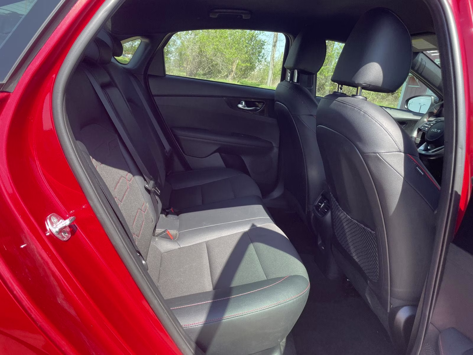 2023 Currant Red Kia Forte GT FWD Sedan
