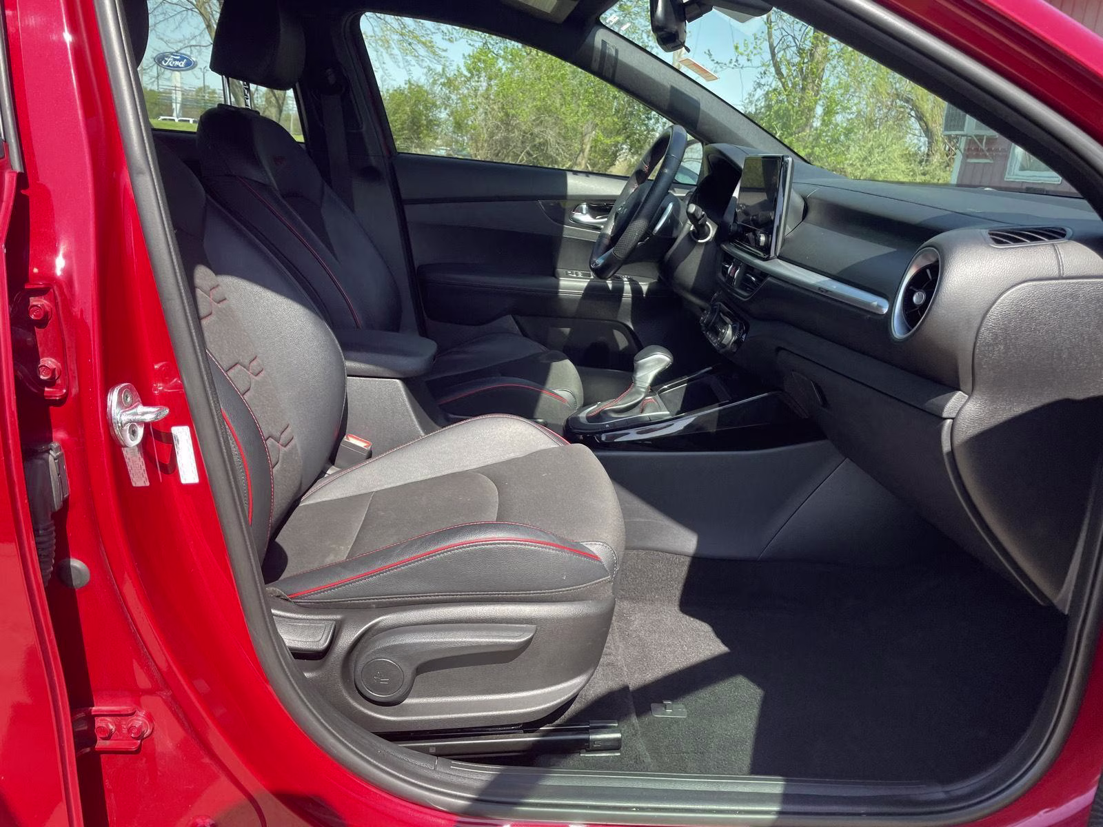 2023 Currant Red Kia Forte GT FWD Sedan