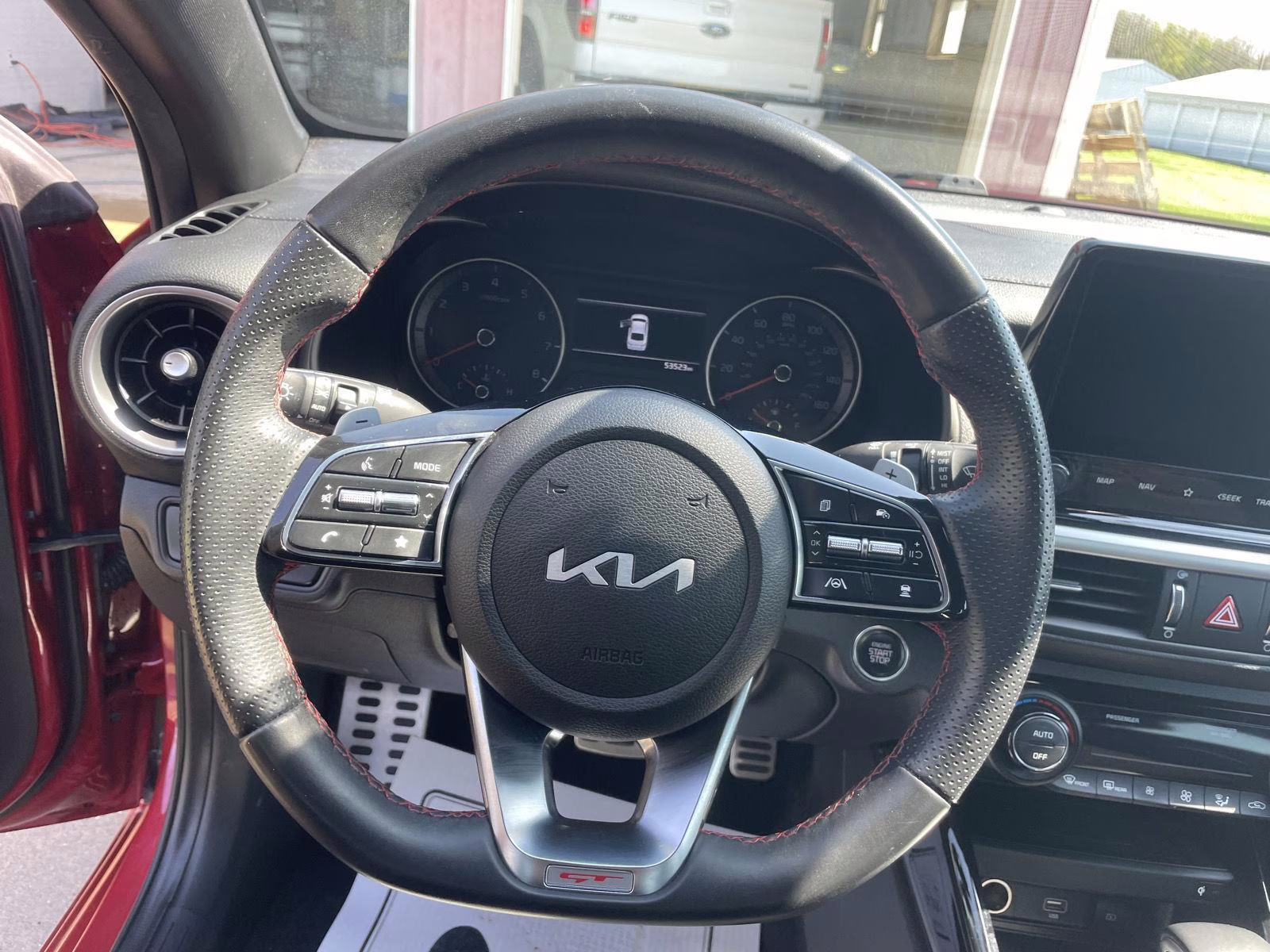 2023 Currant Red Kia Forte GT FWD Sedan