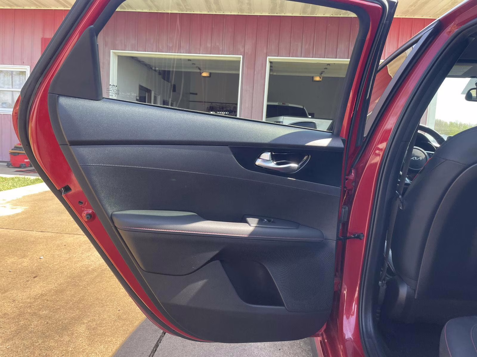 2023 Currant Red Kia Forte GT FWD Sedan