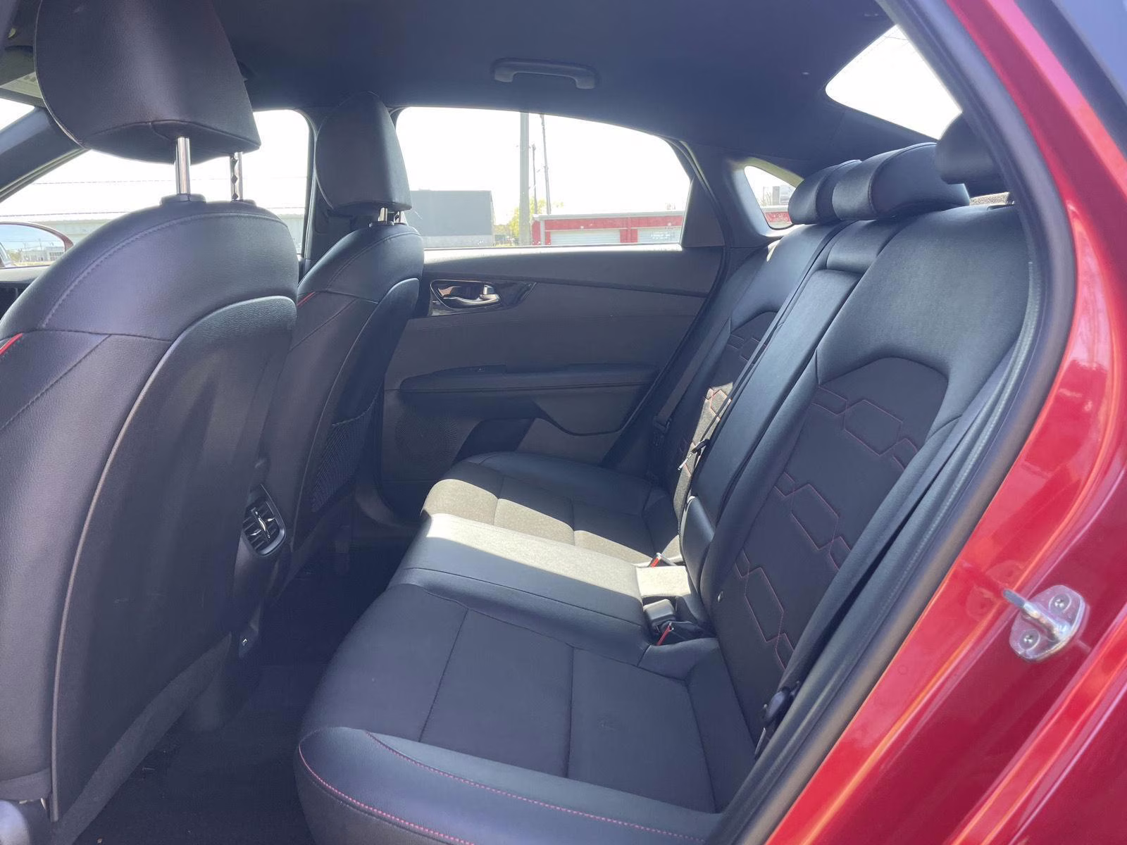 2023 Currant Red Kia Forte GT FWD Sedan