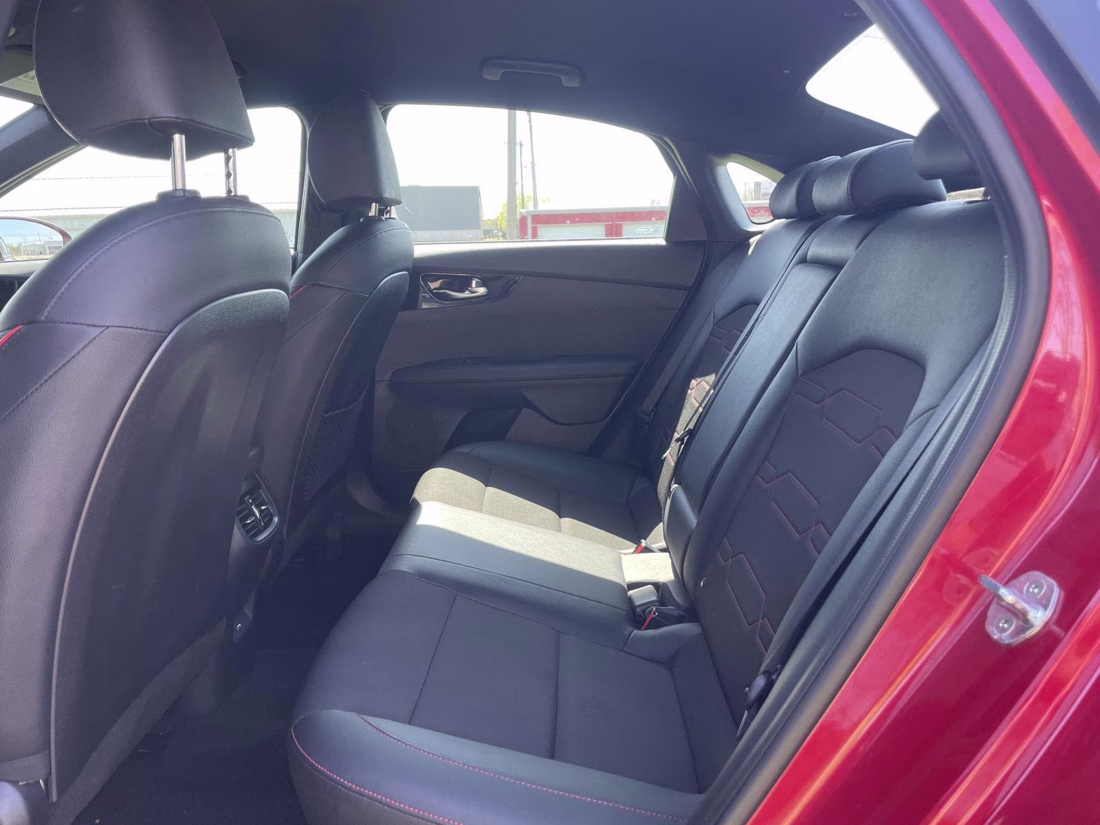 2023 Currant Red Kia Forte GT FWD Sedan