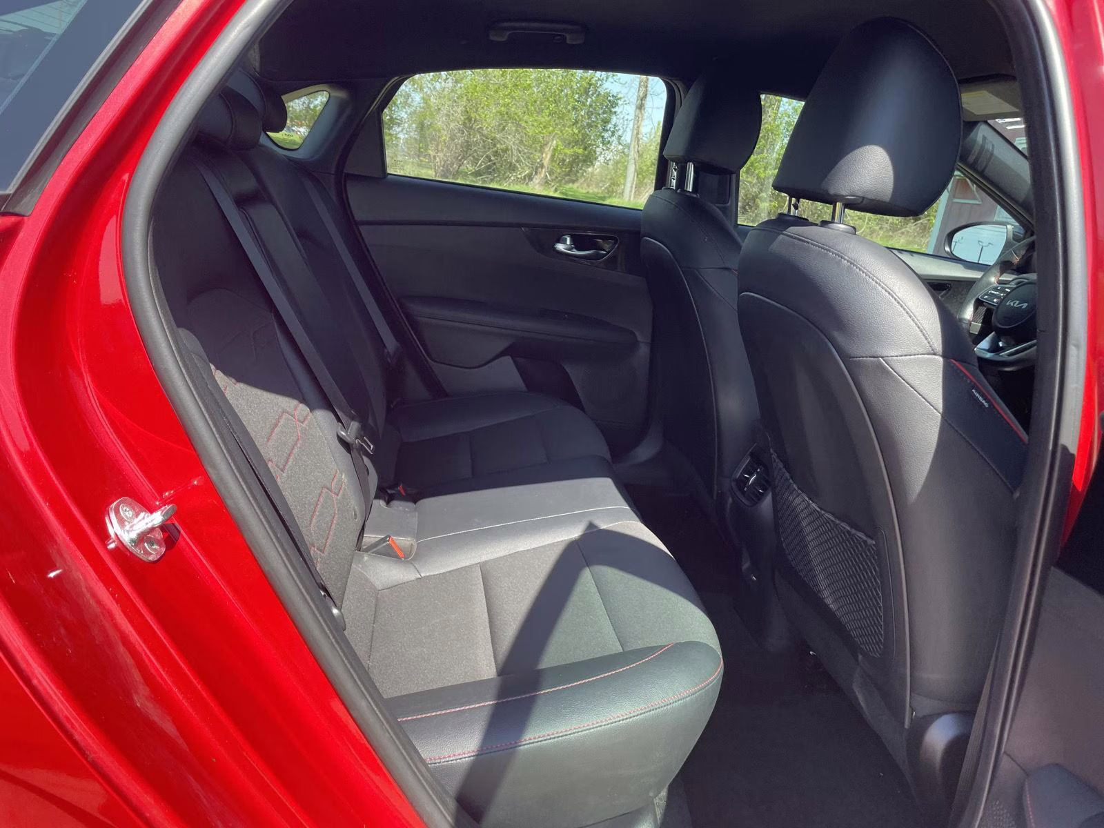 2023 Currant Red Kia Forte GT FWD Sedan