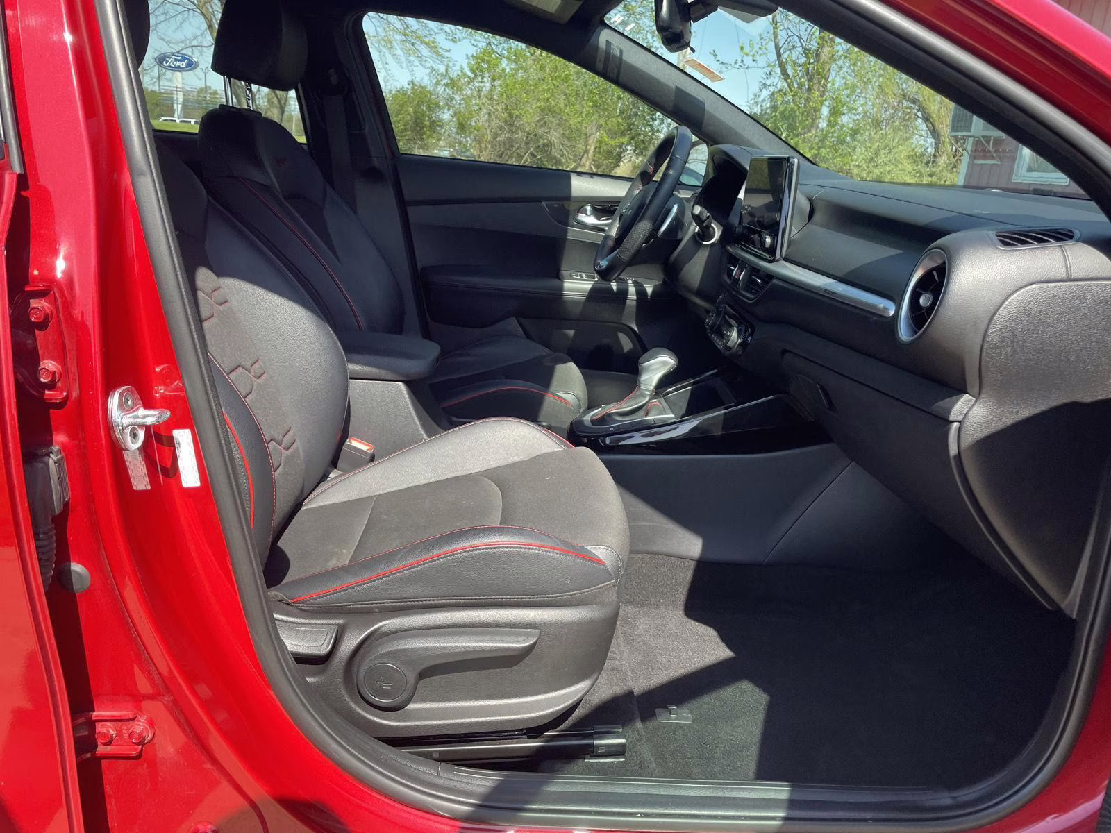 2023 Currant Red Kia Forte GT FWD Sedan