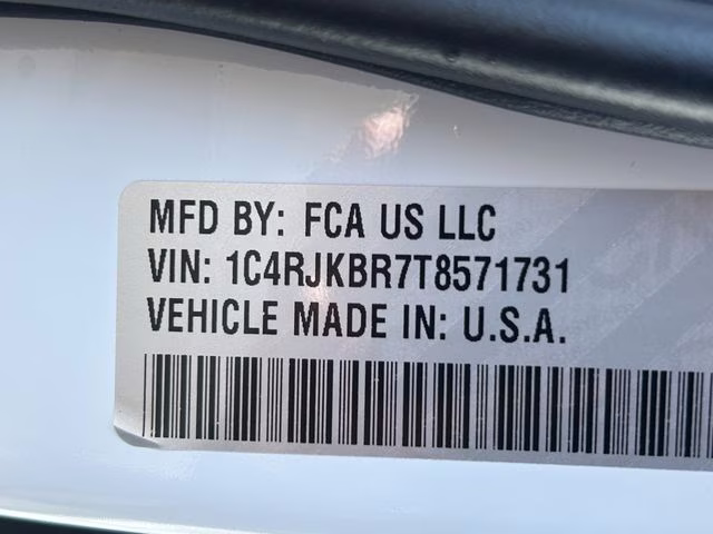 2026 Bright White Clearcoat Jeep Grand Cherokee L Limited Reserve 4X4 SUV