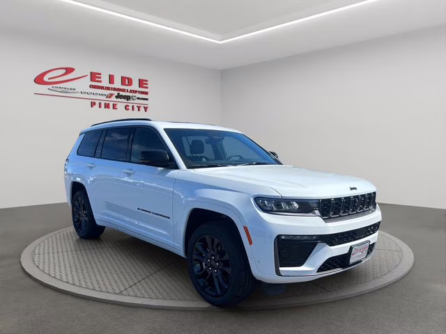 2026 Bright White Clearcoat Jeep Grand Cherokee L Limited Reserve 4X4 SUV