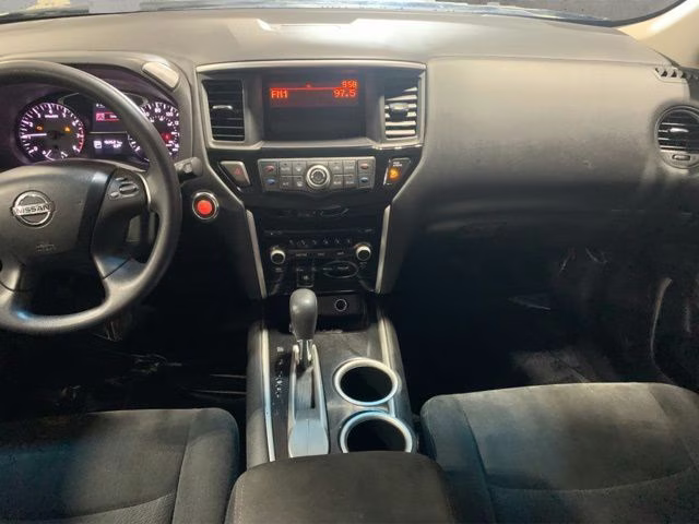 2014 Super Black Metallic Nissan Pathfinder S FWD SUV