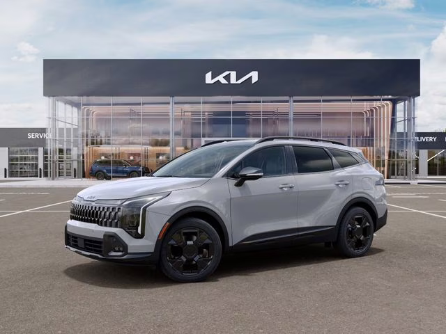 2026 Wolf Gray Kia Sportage X-Line AWD SUV