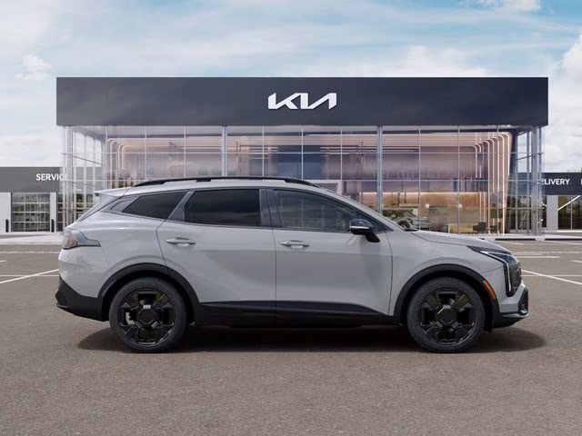 2026 Wolf Gray Kia Sportage X-Line AWD SUV