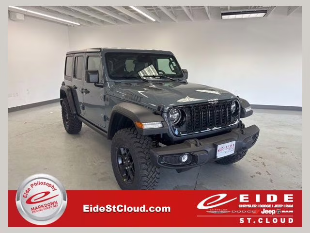 2026 Anvil Clear Coat Jeep Wrangler Willys 4X4 SUV