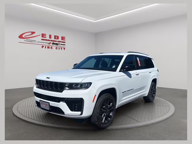 2026 Bright White Clearcoat Jeep Grand Cherokee L Limited Reserve 4X4 SUV