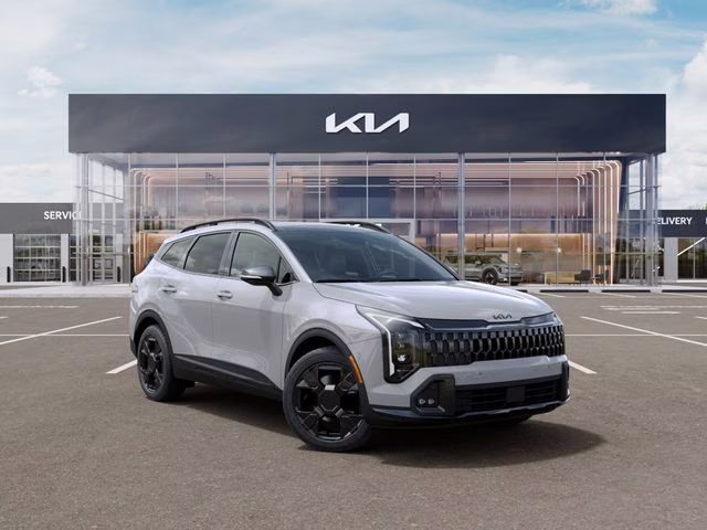 2026 Wolf Gray Kia Sportage X-Line AWD SUV