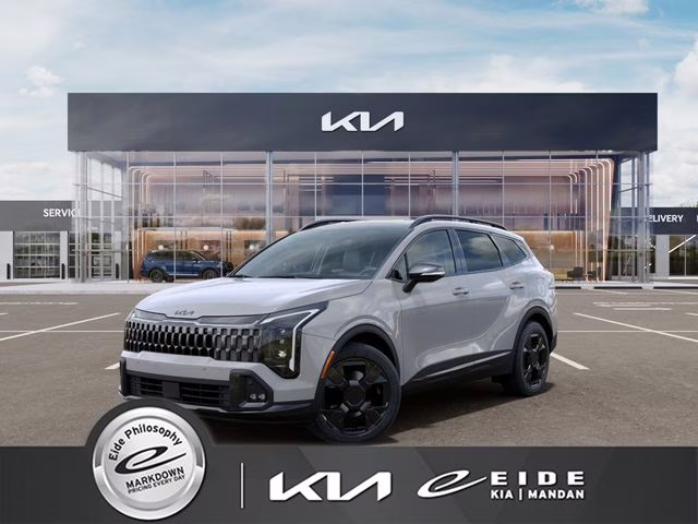 2026 Wolf Gray Kia Sportage X-Line AWD SUV