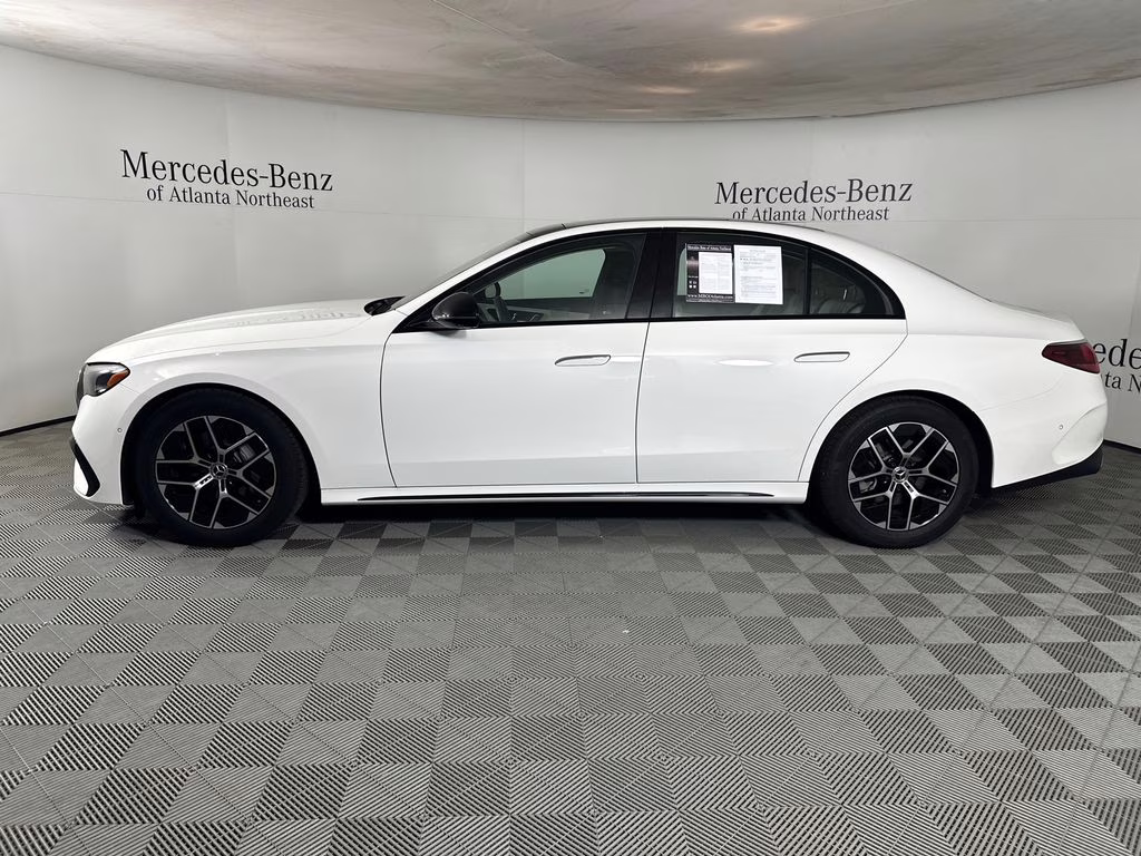 2025 Polar White Mercedes-Benz E-Class E 350 RWD Sedan