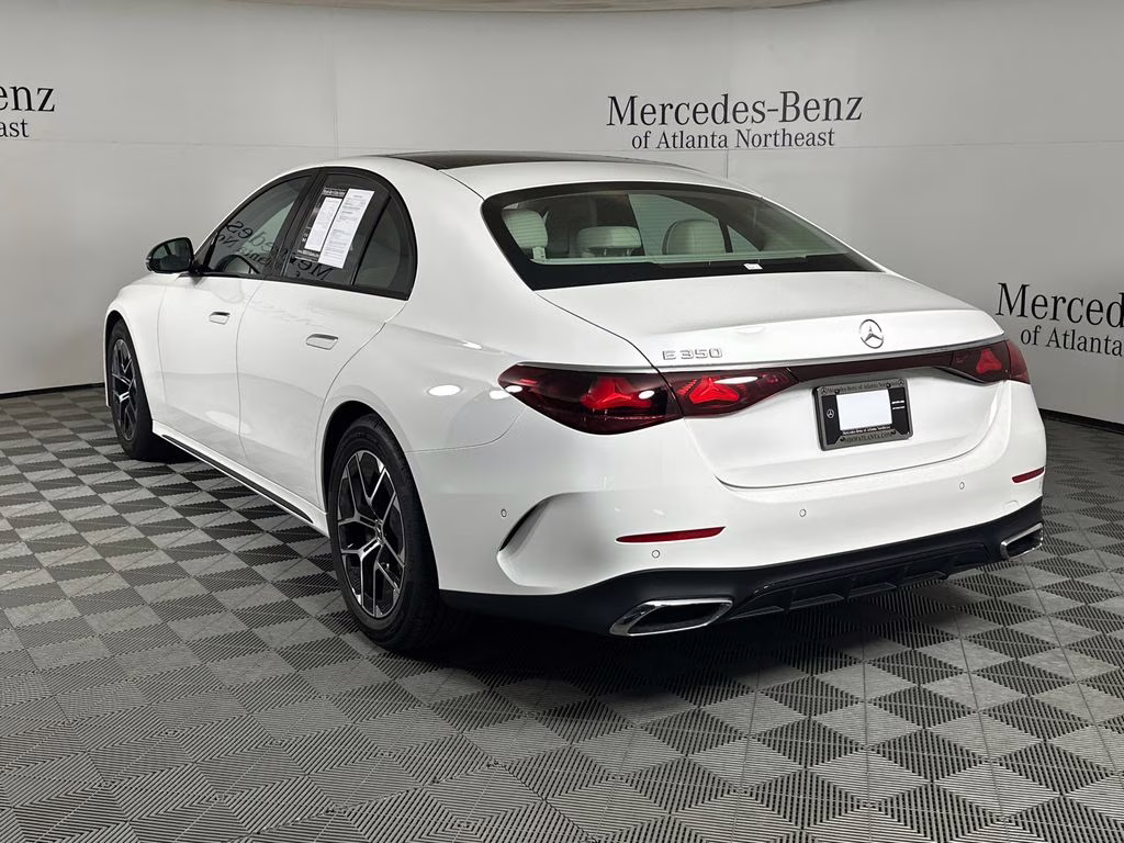 2025 Polar White Mercedes-Benz E-Class E 350 RWD Sedan