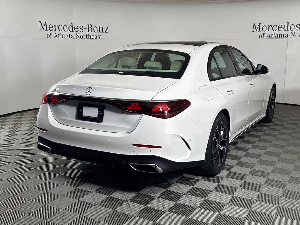2025 Polar White Mercedes-Benz E-Class E 350 RWD Sedan