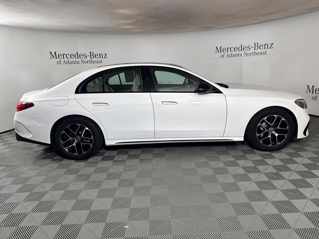 2025 Polar White Mercedes-Benz E-Class E 350 RWD Sedan