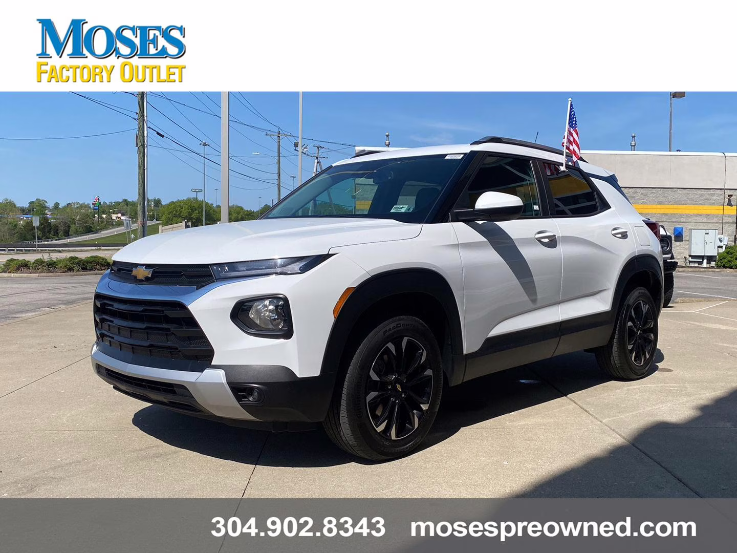 2023 Summit White Chevrolet Trailblazer LT AWD SUV