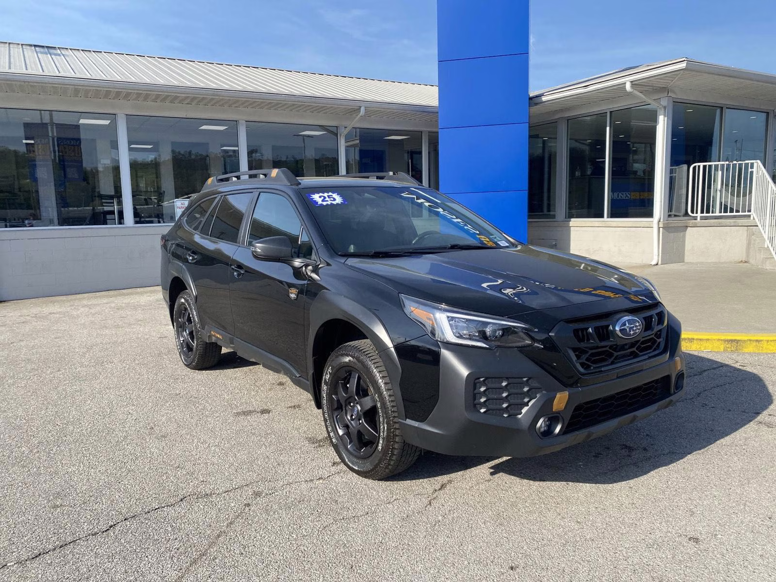 2025 Crystal Black Silica Subaru Outback Wilderness AWD SUV