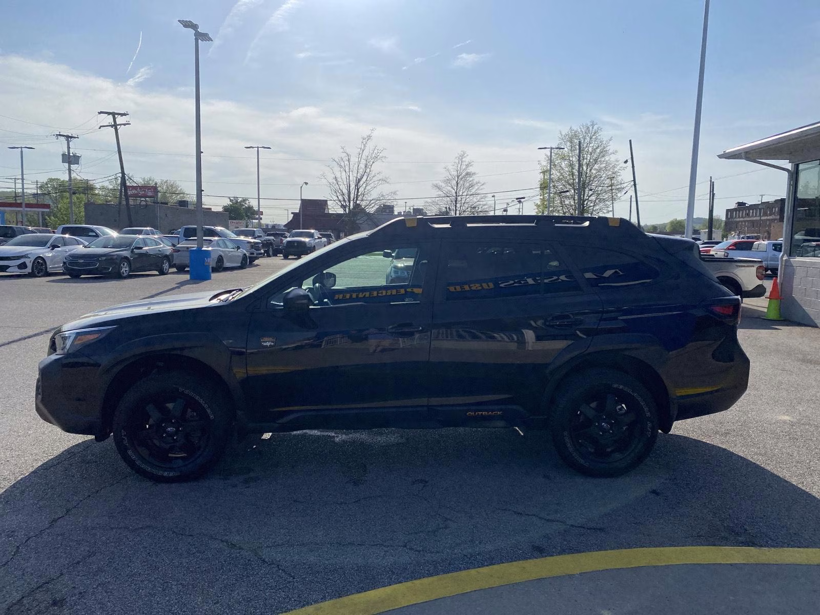 2025 Crystal Black Silica Subaru Outback Wilderness AWD SUV