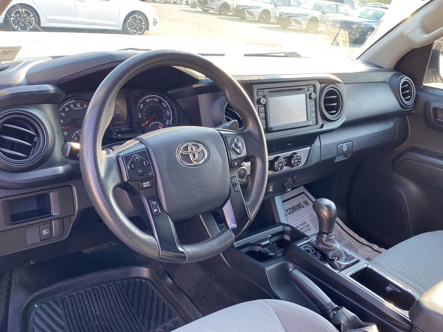 2019 Super White Toyota Tacoma SR 4X4 Truck