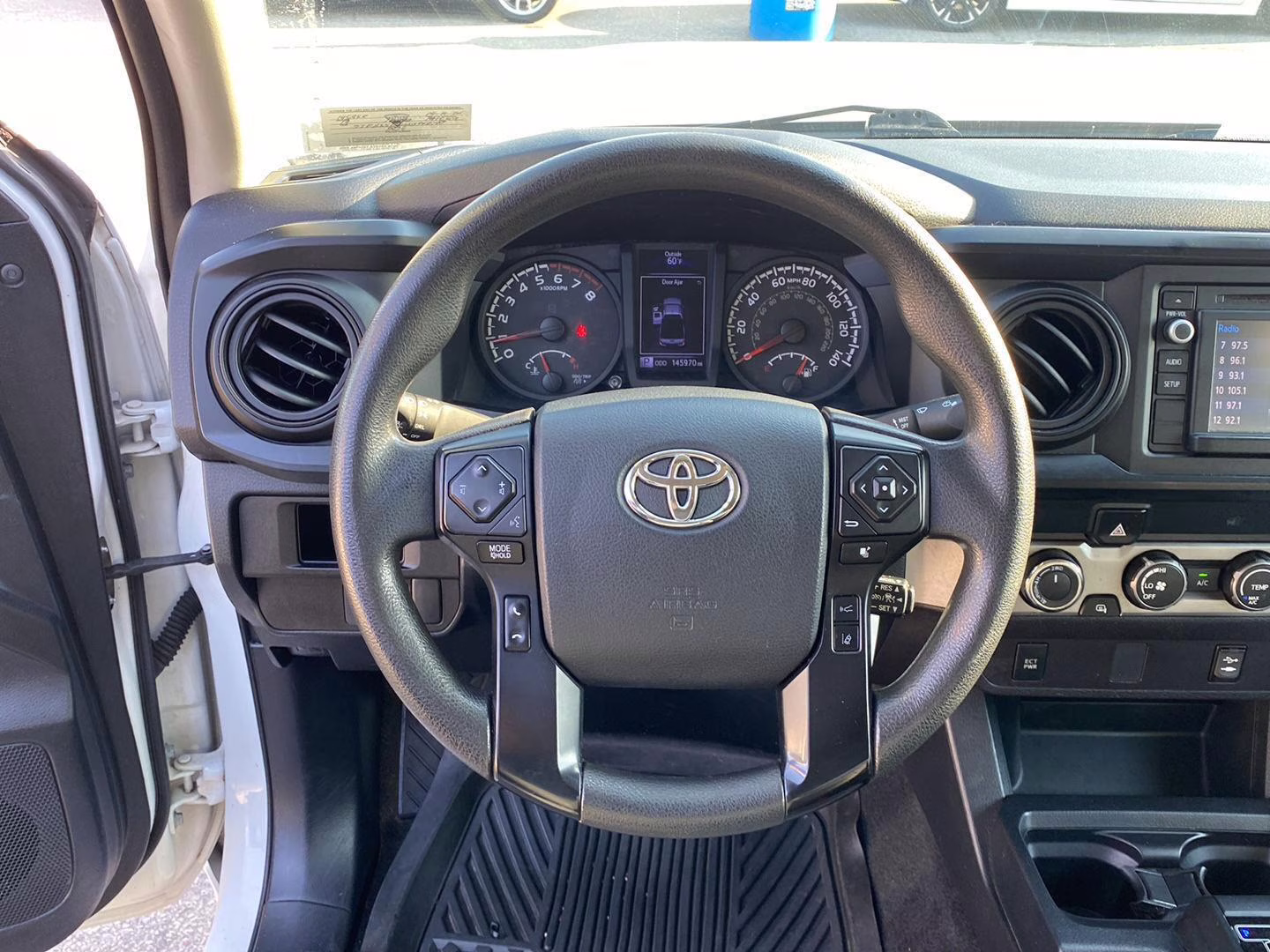 2019 Super White Toyota Tacoma SR 4X4 Truck