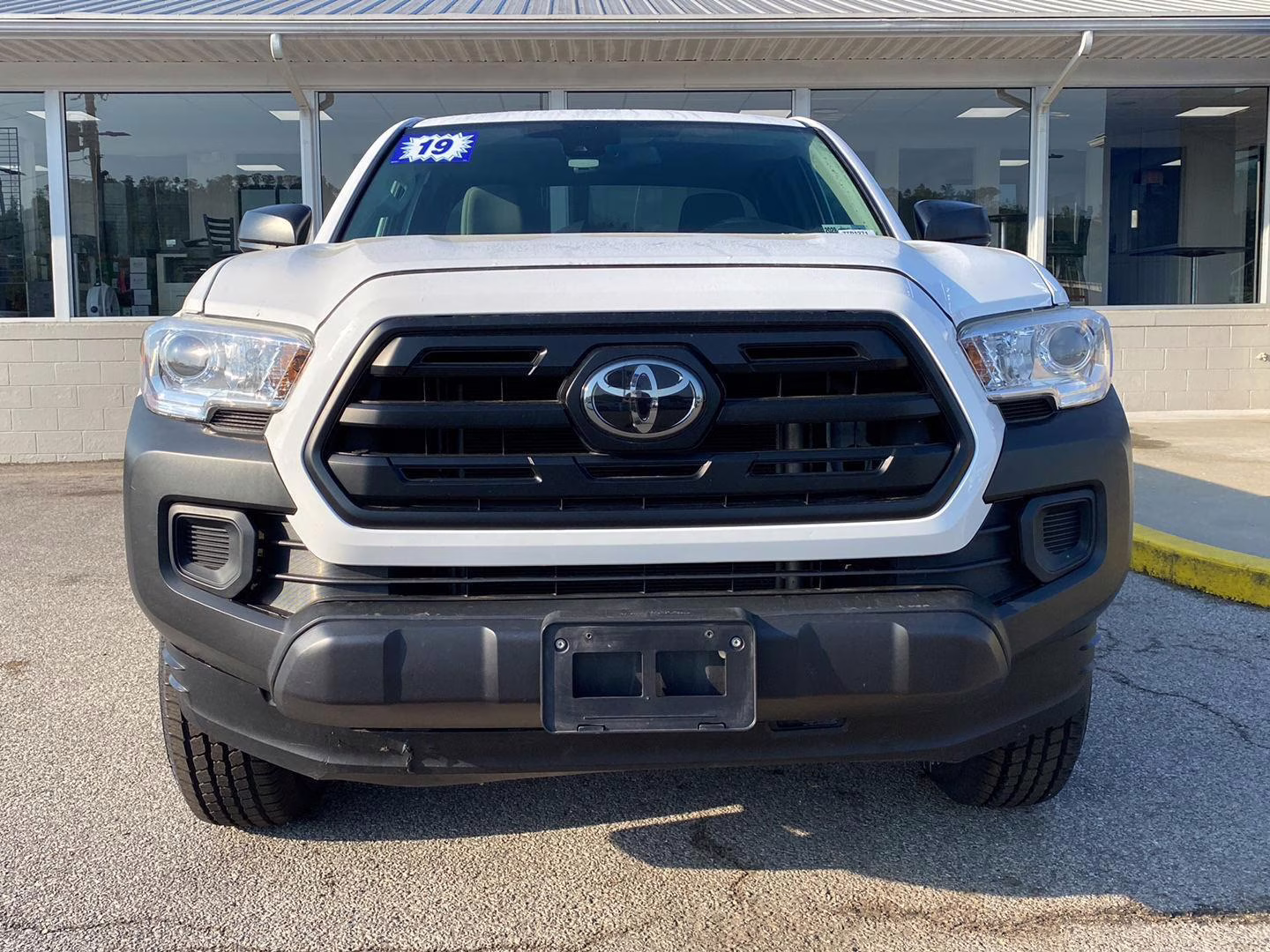 2019 Super White Toyota Tacoma SR 4X4 Truck