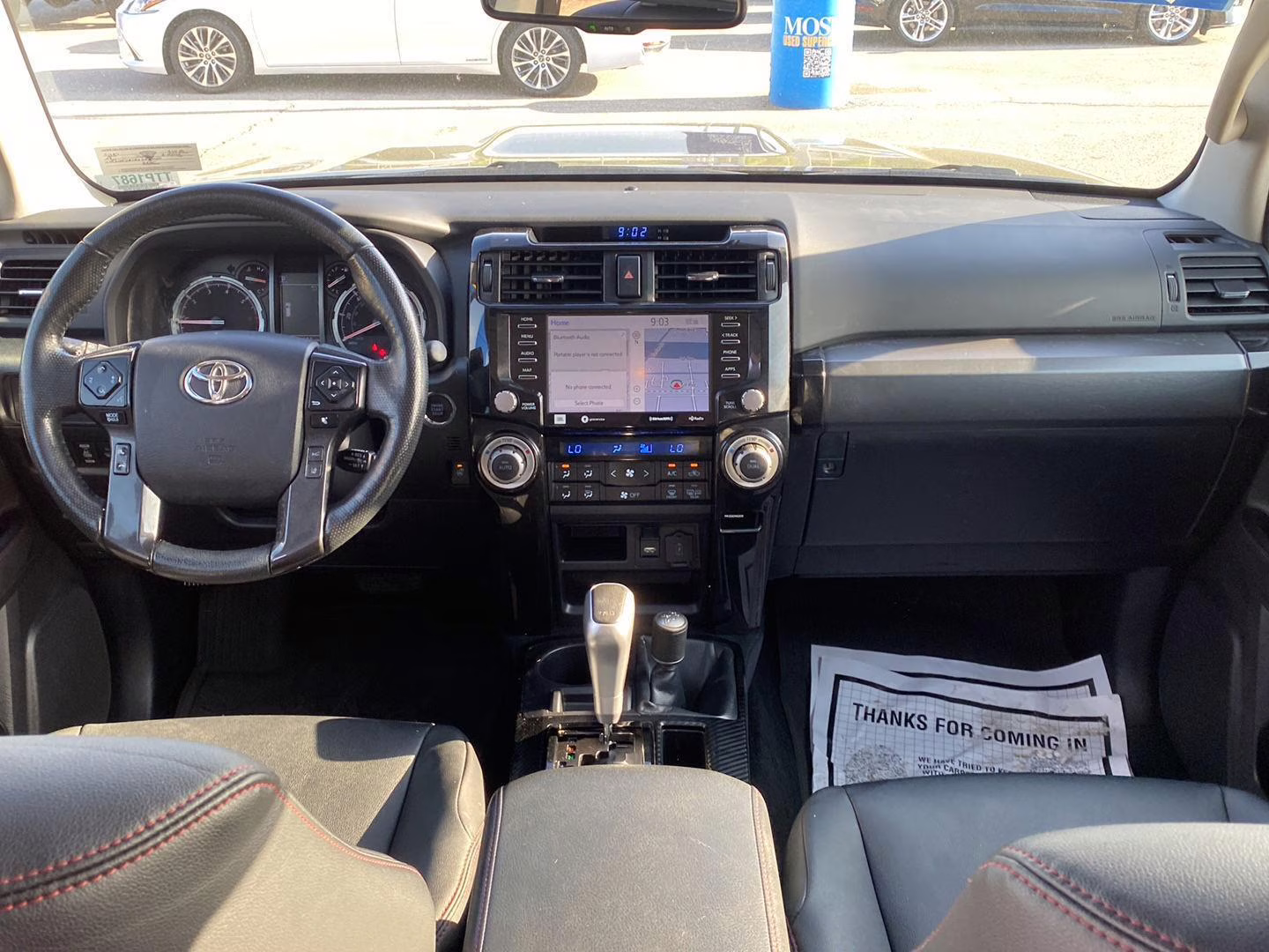 2024 Midnight Black Metallic Toyota 4Runner TRD Pro 4X4 SUV