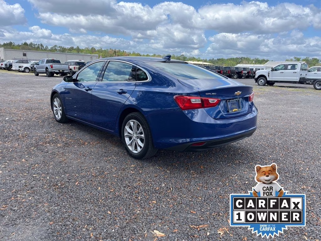 2023 Riverside Blue Metallic Chevrolet Malibu LT 1LT FWD Sedan