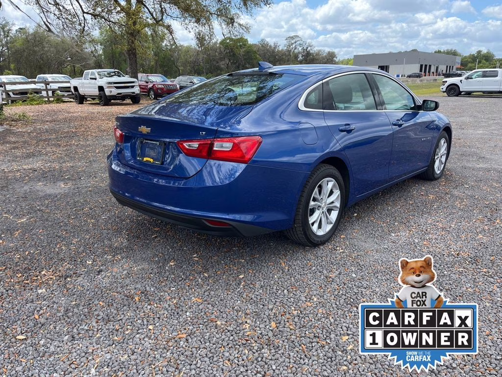 2023 Riverside Blue Metallic Chevrolet Malibu LT 1LT FWD Sedan