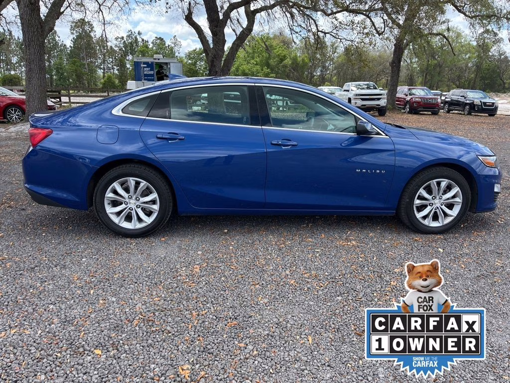 2023 Riverside Blue Metallic Chevrolet Malibu LT 1LT FWD Sedan