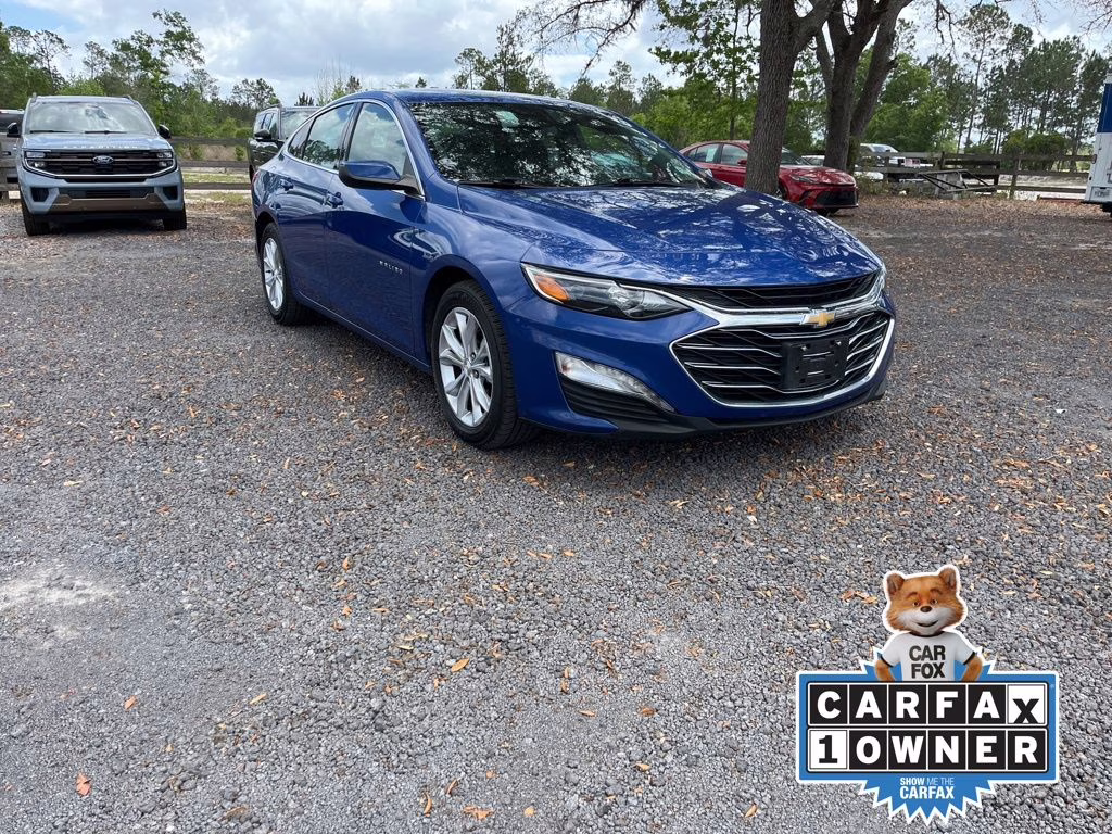 2023 Riverside Blue Metallic Chevrolet Malibu LT 1LT FWD Sedan