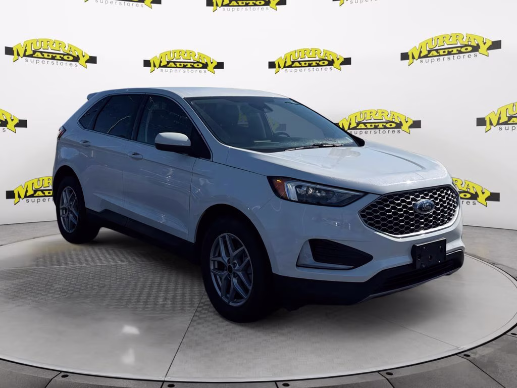 2024 Oxford White Ford Edge SEL AWD SUV