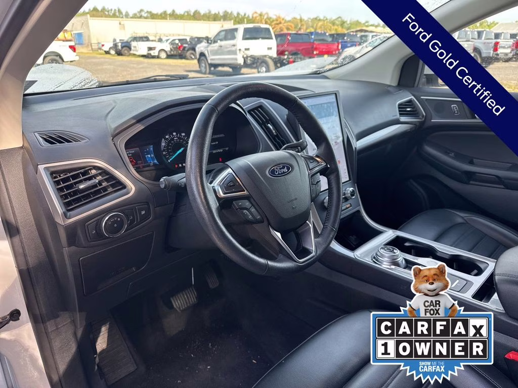 2024 Oxford White Ford Edge SEL AWD SUV