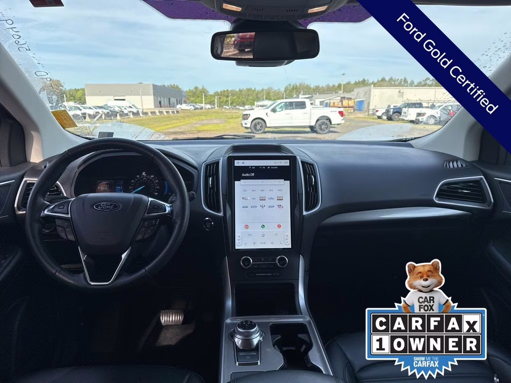 2024 Oxford White Ford Edge SEL AWD SUV