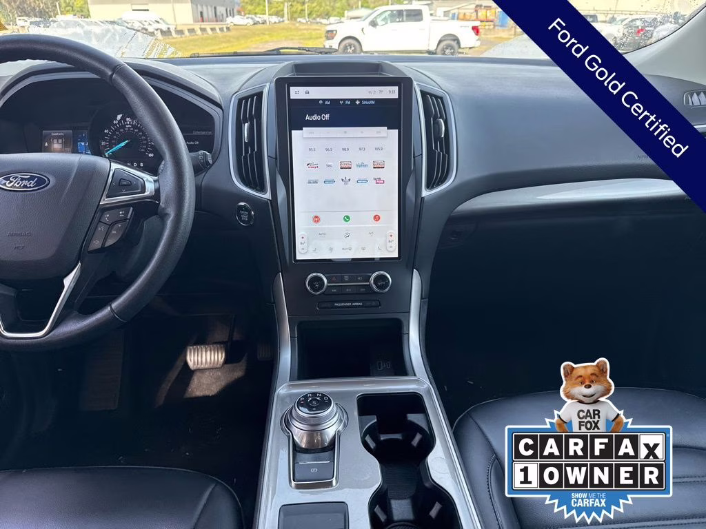 2024 Oxford White Ford Edge SEL AWD SUV