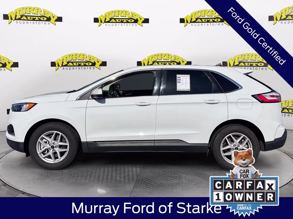 2024 Oxford White Ford Edge SEL AWD SUV