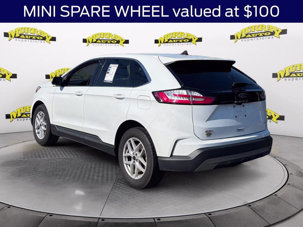 2024 Oxford White Ford Edge SEL AWD SUV