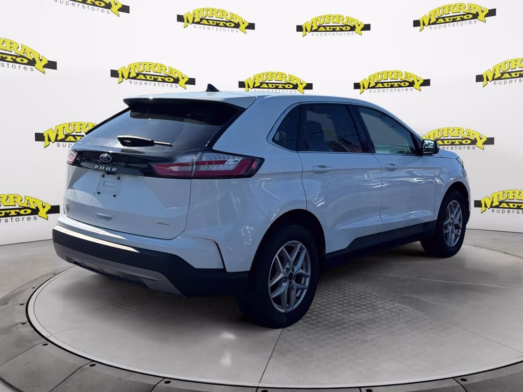 2024 Oxford White Ford Edge SEL AWD SUV