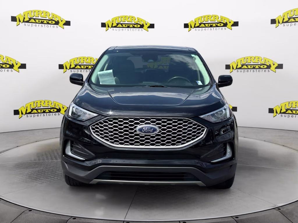 2024 Agate Black Metallic Ford Edge SEL AWD SUV