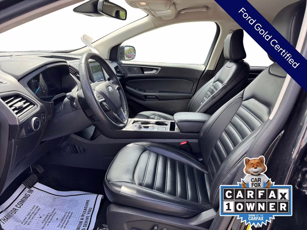2024 Agate Black Metallic Ford Edge SEL AWD SUV