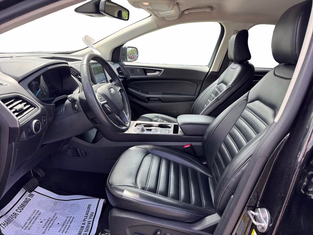 2024 Agate Black Metallic Ford Edge SEL AWD SUV