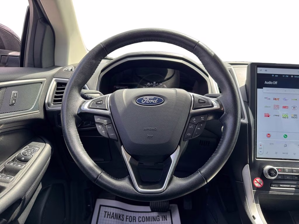 2024 Agate Black Metallic Ford Edge SEL AWD SUV