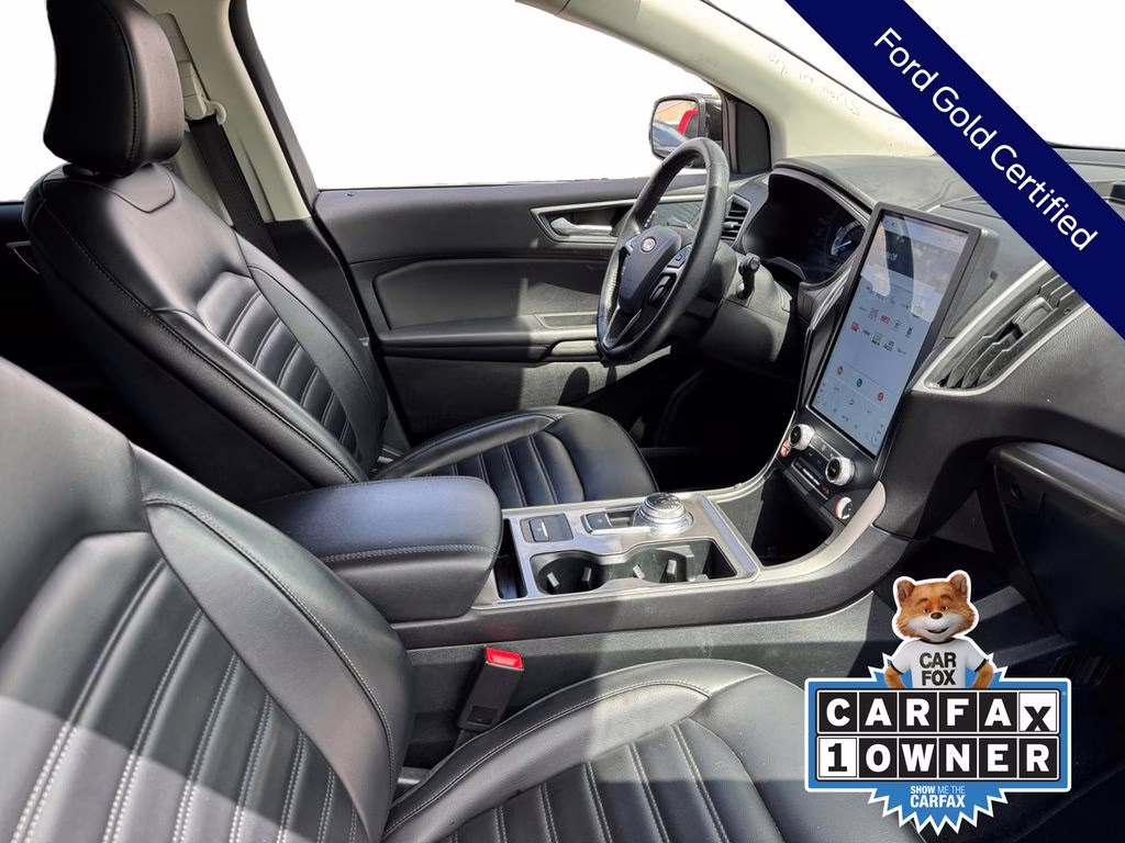 2024 Agate Black Metallic Ford Edge SEL AWD SUV