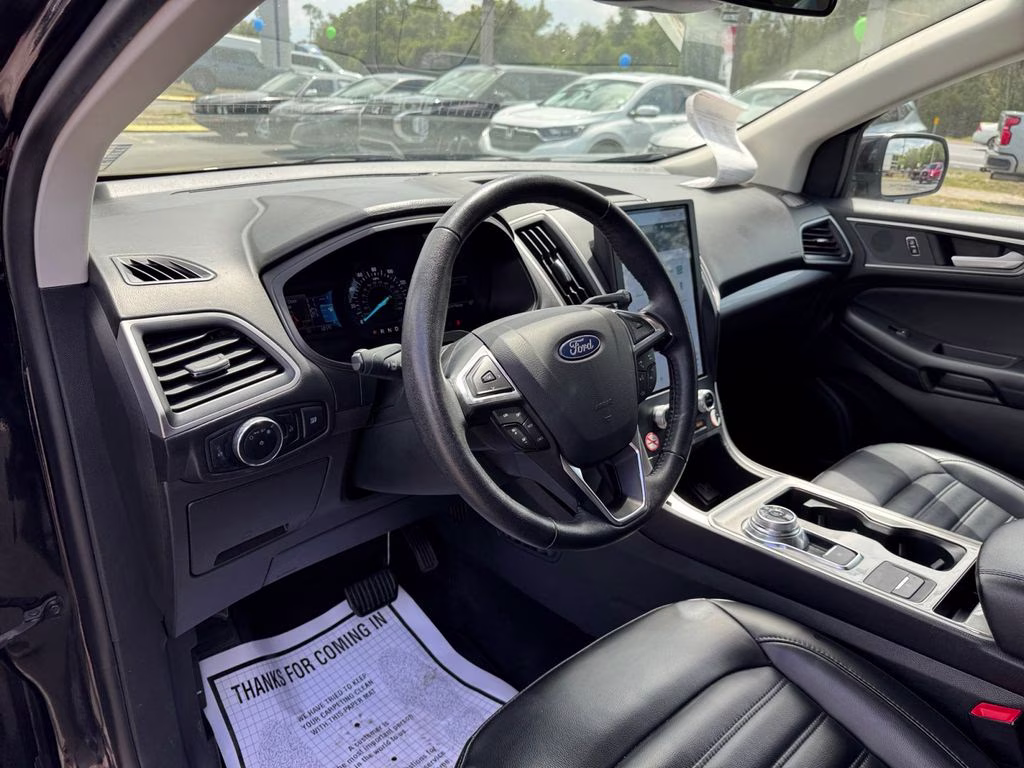 2024 Agate Black Metallic Ford Edge SEL AWD SUV
