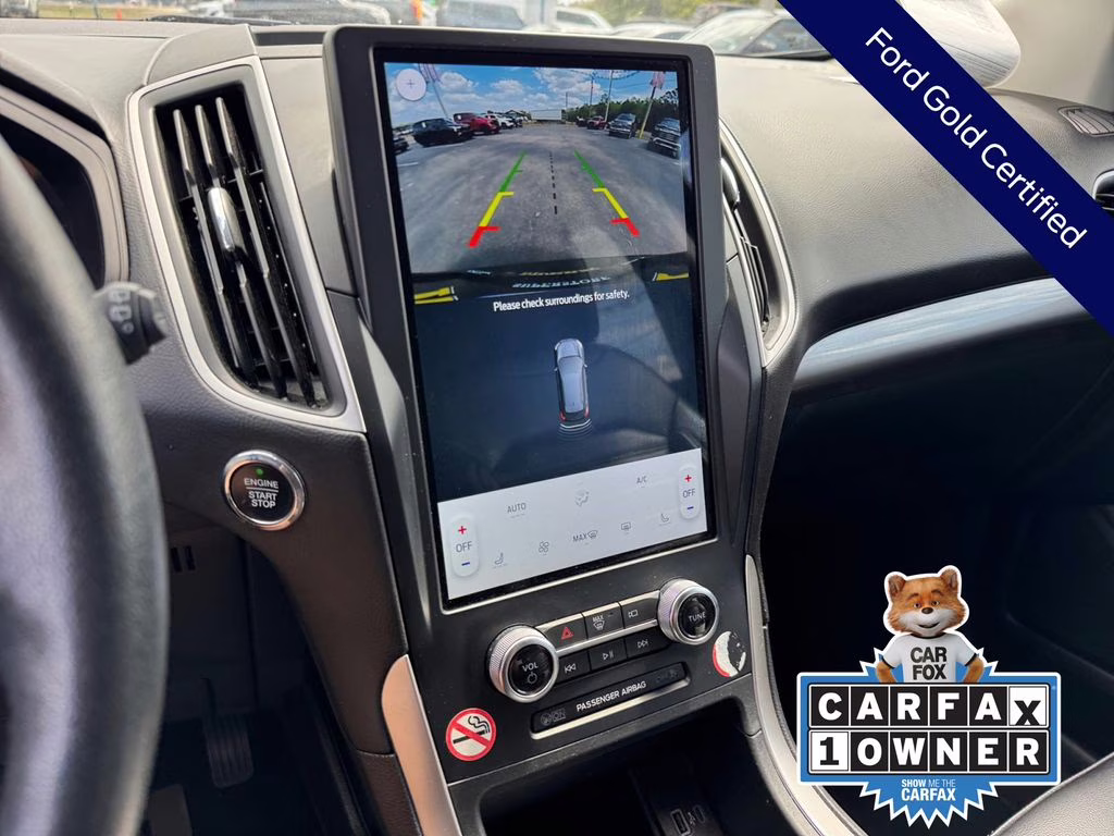 2024 Agate Black Metallic Ford Edge SEL AWD SUV