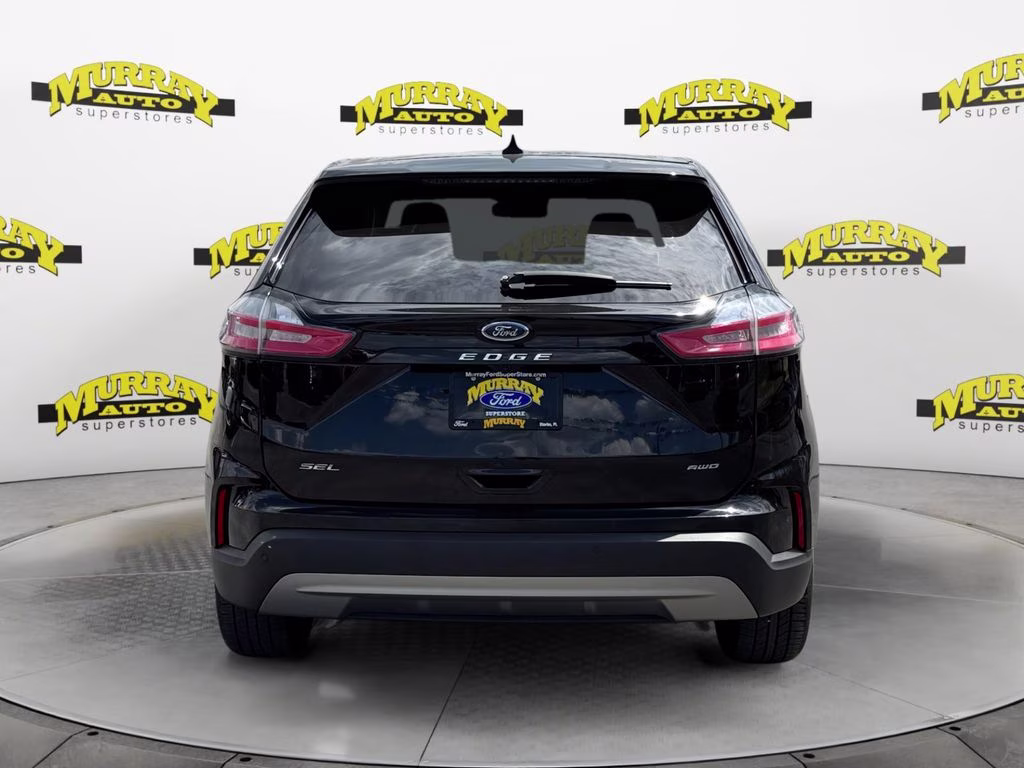 2024 Agate Black Metallic Ford Edge SEL AWD SUV