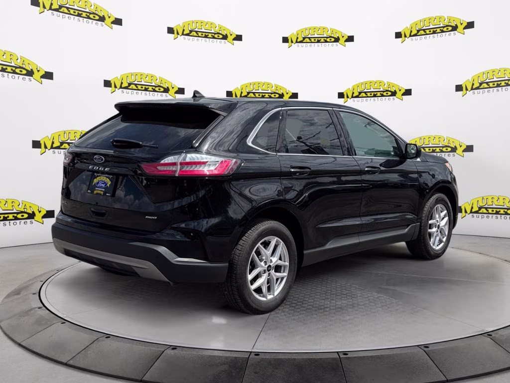 2024 Agate Black Metallic Ford Edge SEL AWD SUV
