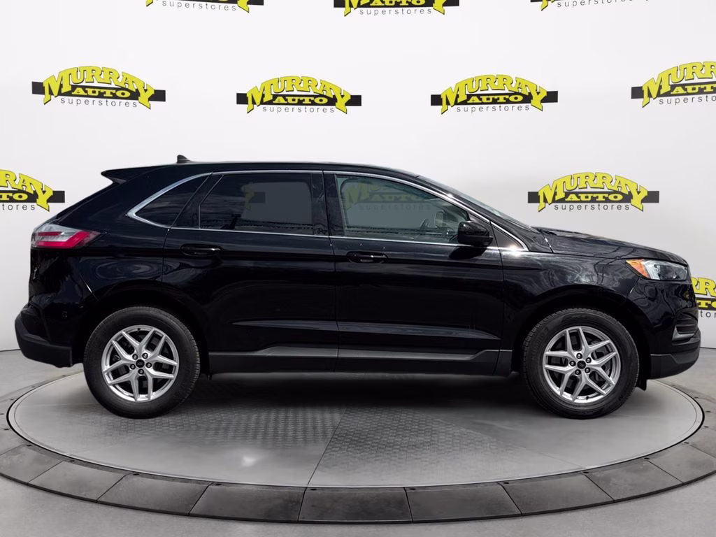 2024 Agate Black Metallic Ford Edge SEL AWD SUV